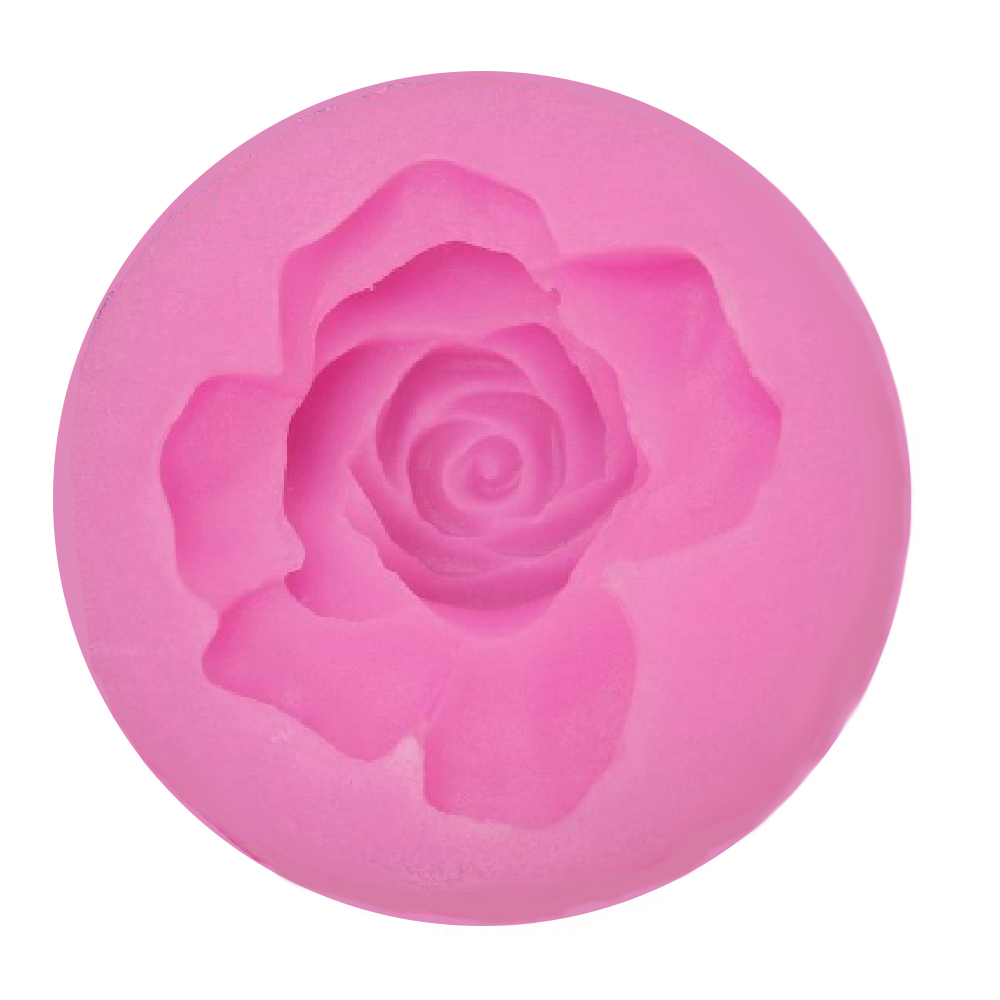 Silicone Rose Flower Fondant Clay Or Soap Mould Horoeka House