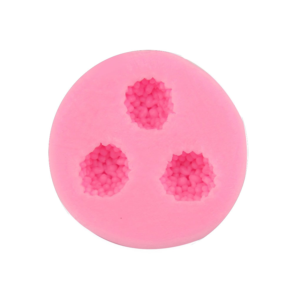 Tiny Pom-Pom 3 x Flower Silicone Craft Mold – Horoeka House